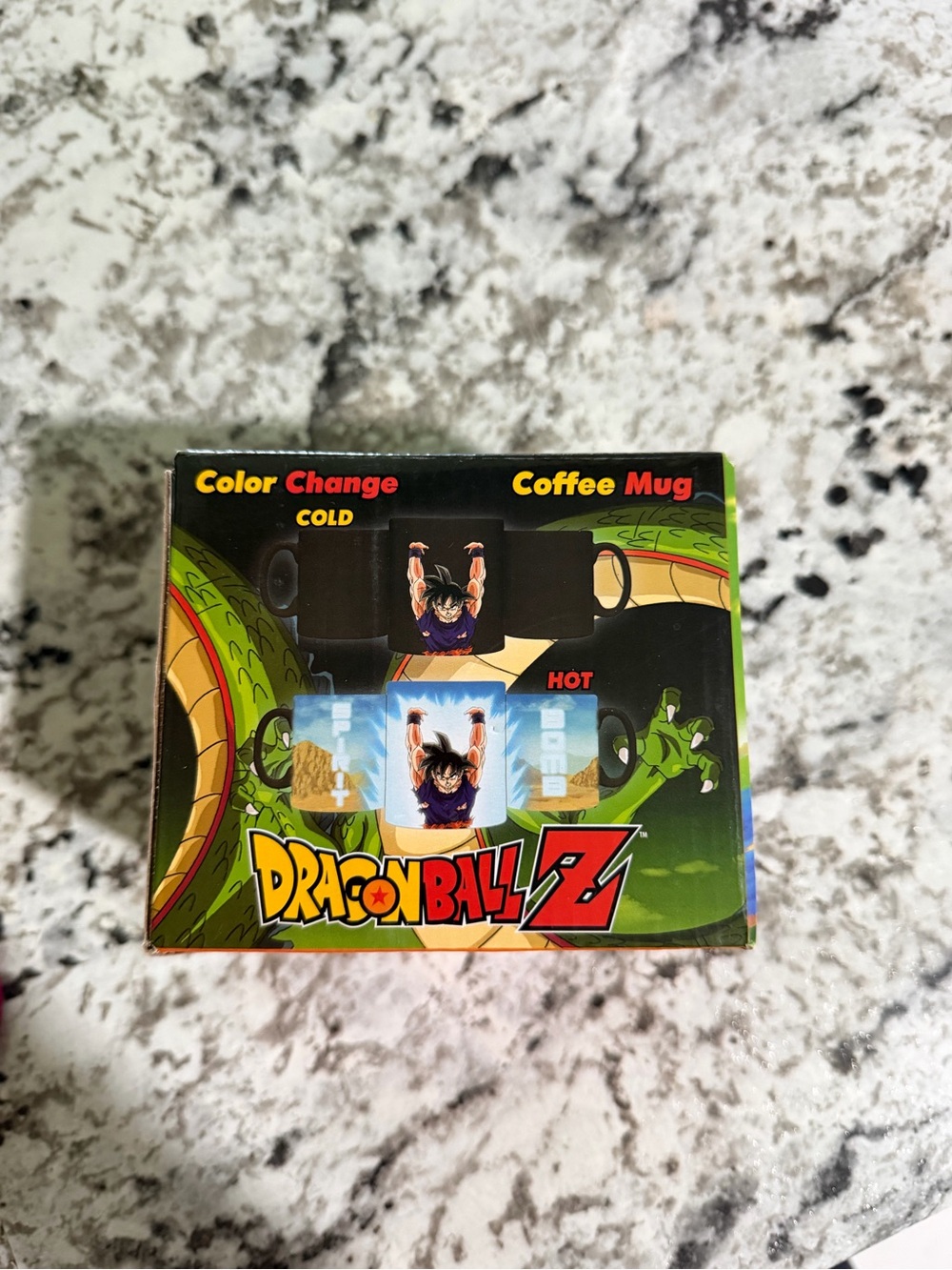 Goku Heat Reactive Mug Dragon Ball Z DBZ Saiyan Funimation Spirit Bomb Original